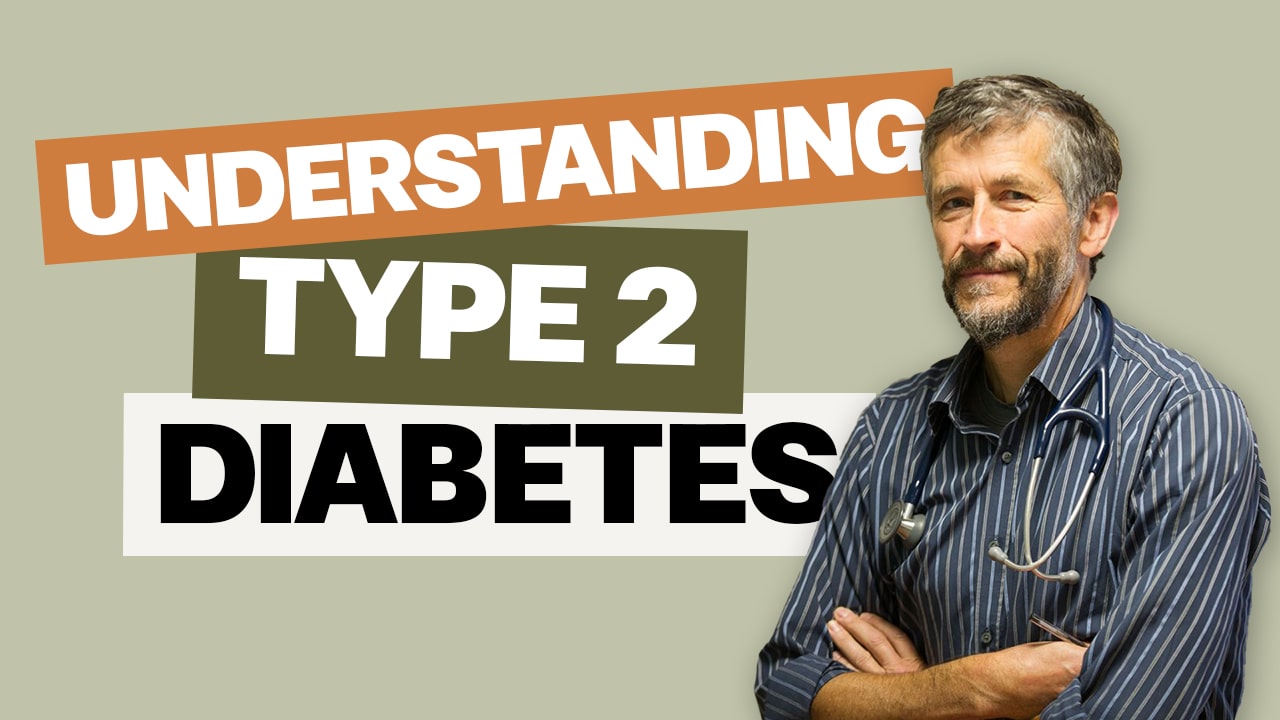 Understanding Type 2 Diabetes header image featuring Professor Mike Lean, specialist in diabetes reversal and metabolic health research