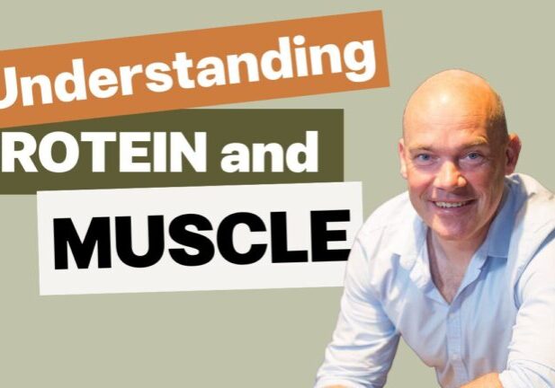 Prof. Luc van Loon smiling, with episode title Understanding Protein and Muscle