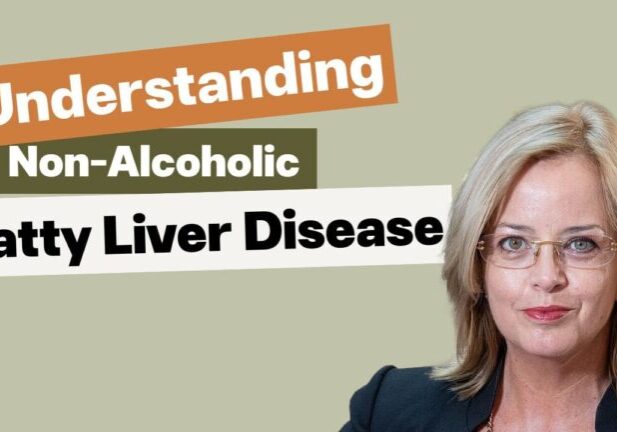 Understanding Fatty Liver Disease header image featuring Professor Bernadette Moore, specialist in nutritional biochemistry and metabolic liver disease