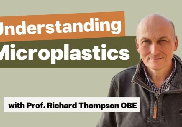 Prof. Richard Thompson with episode title Understanding Microplastics - Stress-Free Longevity Podcast